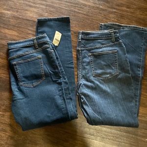 Two pairs Coldwater Creek Jeans
